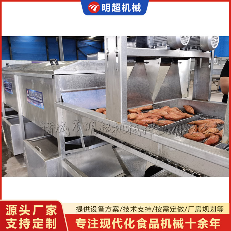 紅薯清洗機-球莖類泥沙清洗設備